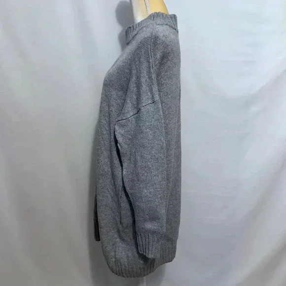 Abound NWT Heather Grey Mini Sweater Dress Women Various - Picture 6 of 9